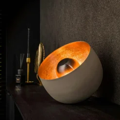 Miroirs|SEOUL Miroir ovale avec cadre doré 50x80 cm