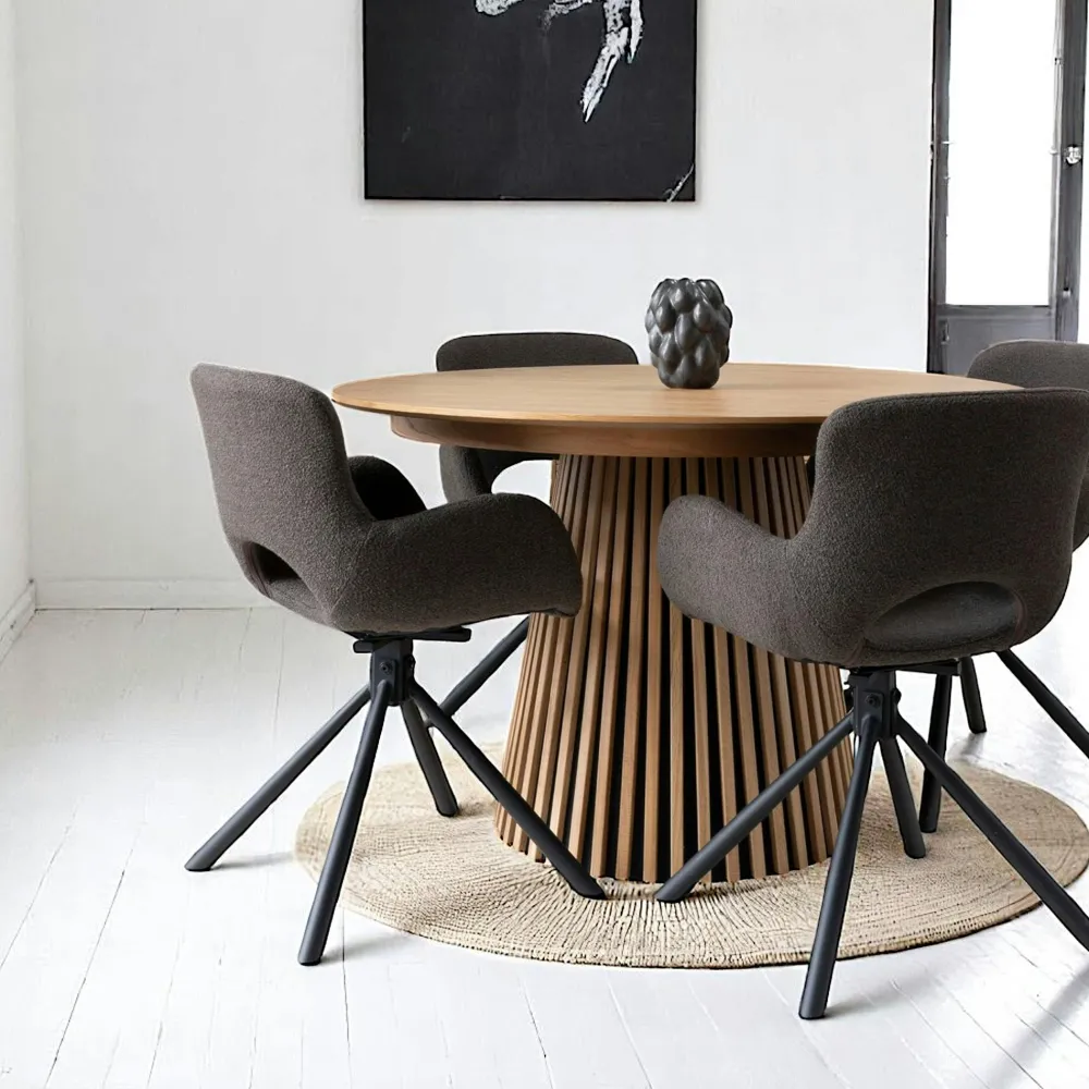 Miroirs|CODY Miroir plein pied arche décorative, effet marbre 160 cm