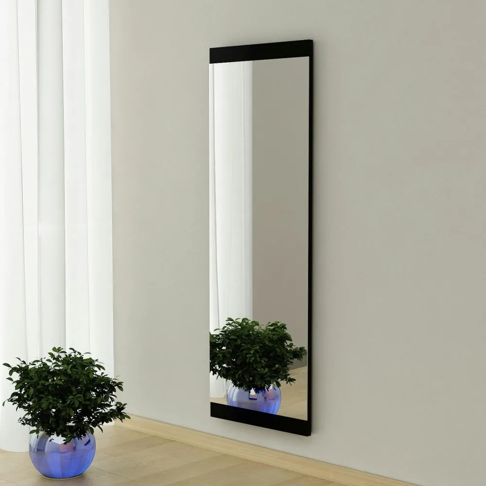 Miroirs|CODY Miroir rectangulaire blanc 120 cm - à poser ou suspendre
