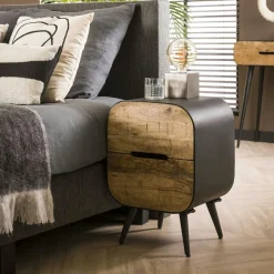 Miroirs|Swing Miroir rectangulaire en bois de teck 180 cm