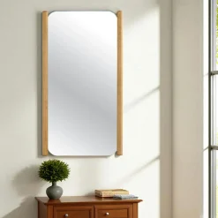 Miroirs|CODY Miroir rond organique 75 cm - entrée, salle de bains