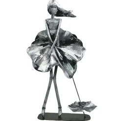 Objets Décoration·Figurines / Statues| Objet déco à poser femme argent