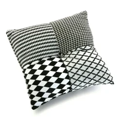 Rangements Déco·Paniers / Boîtes De Rangement| Panier rectangle compartimenté noir à anse