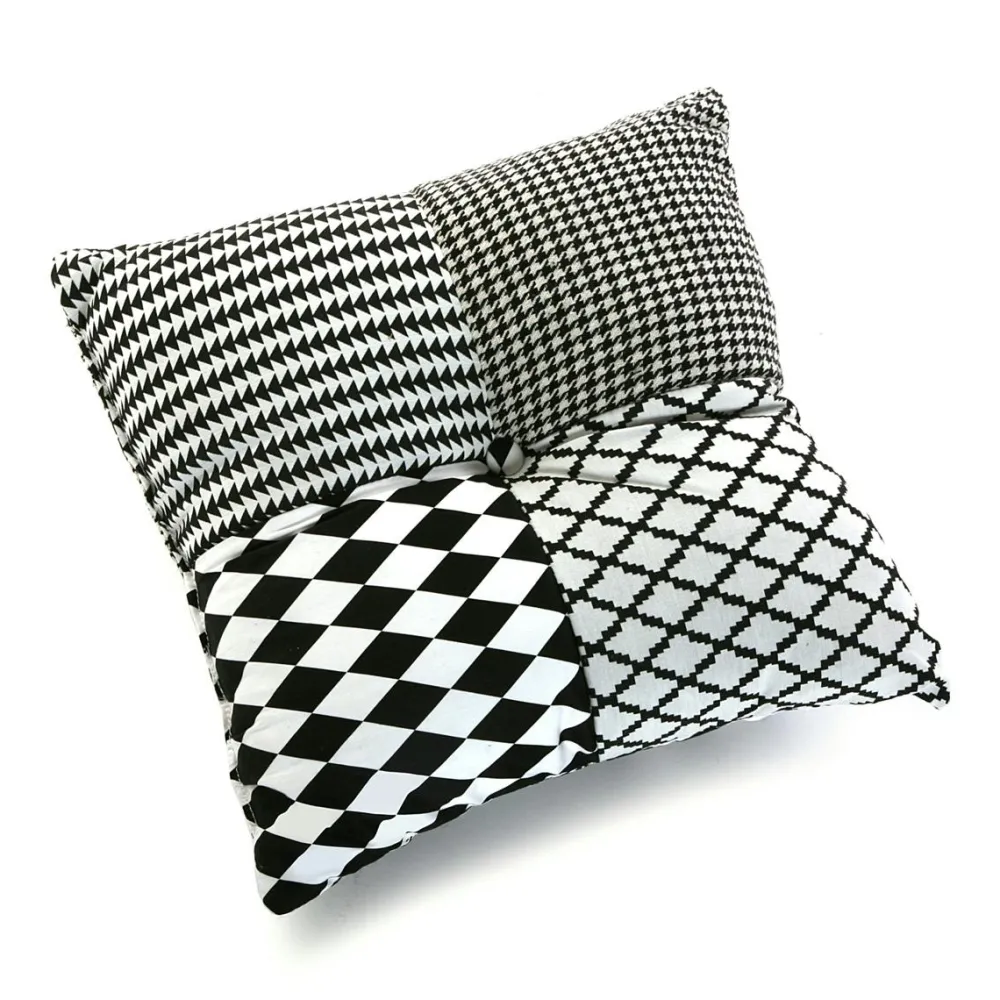 Rangements Déco·Paniers / Boîtes De Rangement| Panier rectangle compartimenté noir à anse