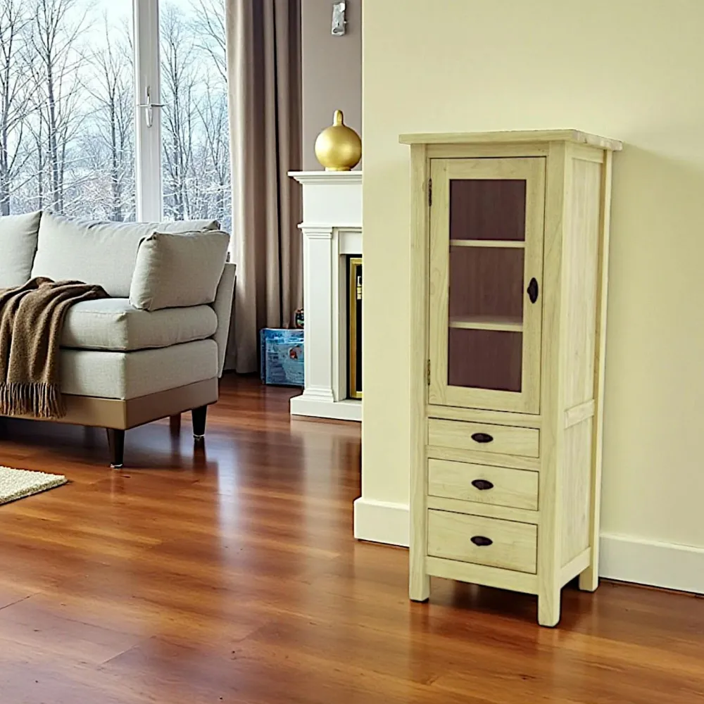 Buffets Contemporains|Buffets Contemporains|Olga Petit buffet moderne bois massif