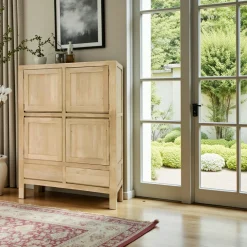 Buffets Contemporains|Buffets Contemporains|Olga Petit buffet moderne bois massif