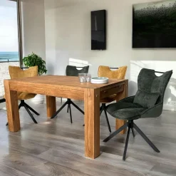 Tables Basses Scandinaves|Tables Basses Carrées|Fjord Petite table basse carrée bois