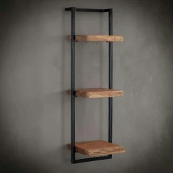 Meubles De Salon·Etagères Murales|Meubles De Rangement·Etagères Murales|Melbourne Petite étagère murale bois métal (lot de 5)