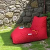 Transats / Bains De Soleil|ARTA Pouf bain de soleil XXL imperméable – rouge