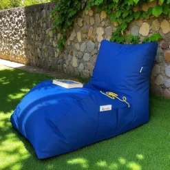 Transats / Bains De Soleil|ARTA Pouf bain de soleil XXL imperméable – jaune