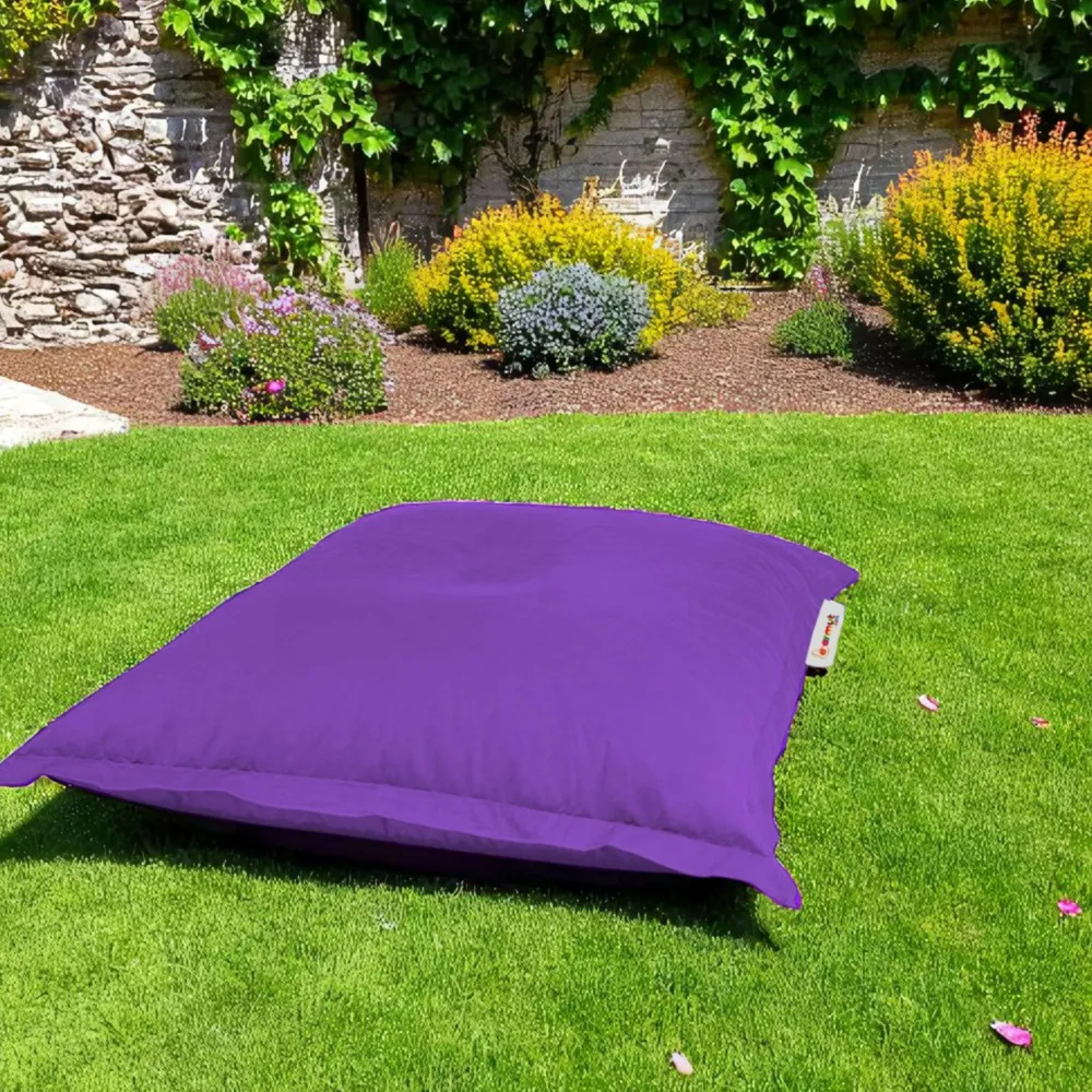 Coussins / Poufs De Jardin|ARTA Pouf coussin de sol extérieur violet - 100 cm