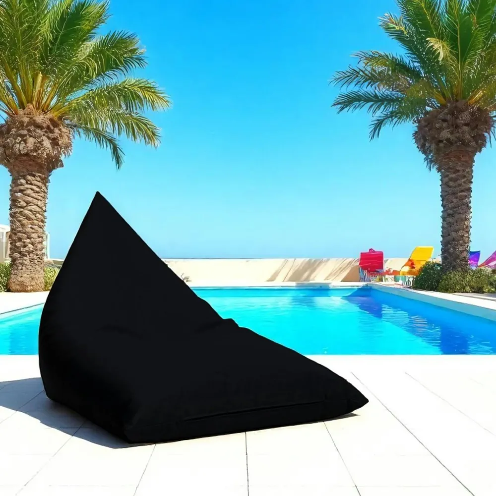 Coussins / Poufs De Jardin|ARTA Pouf extérieur imperméable taupe - forme ronde