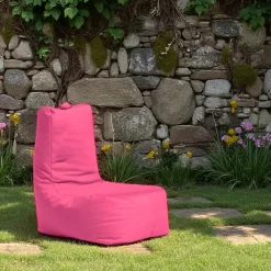Coussins / Poufs De Jardin|ARTA Pouf poire bleu foncé avec poches latérales