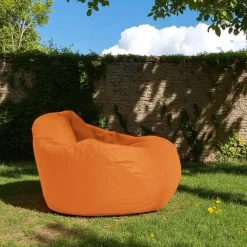 Coussins / Poufs De Jardin|ARTA Pouf poire géant extérieur bleu