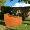 Coussins / Poufs De Jardin|ARTA Pouf poire géant extérieur orange