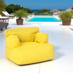 Coussins / Poufs De Jardin|ARTA Pouf XXL extérieur avec accoudoirs - noir
