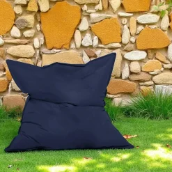 Coussins / Poufs De Jardin|ARTA Pouf XXL extérieur bleu 180 cm