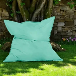 Coussins / Poufs De Jardin|ARTA Pouf XXL extérieur bleu 180 cm
