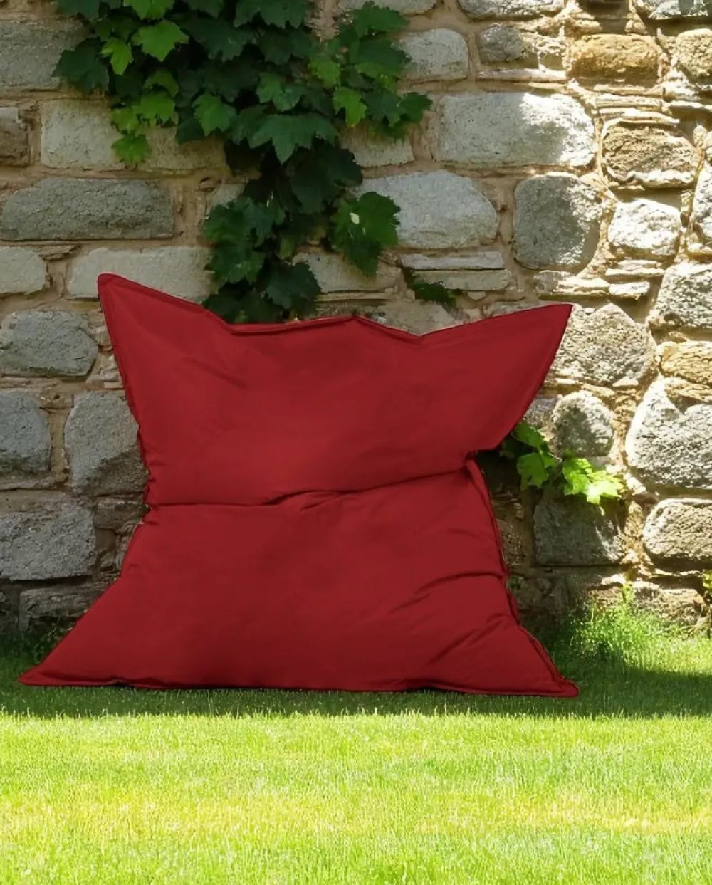 Coussins / Poufs De Jardin|ARTA Pouf XXL extérieur rouge 180 cm