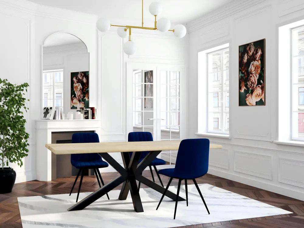 Rallonges De Tables À Manger|ETNA Rallonge pour table bords naturels (180/200/240) chêne blanc