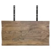 Rallonges De Tables À Manger|SAVONE Rallonges en bois de chêne fumé avec bordures naturelles pour table à manger 140 cm / 200 cm / 240 cm (lot de 2)