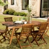 Salons De Jardin·Ensemble Repas|MACAO Salle à manger de jardin 6 personnes teck massif
