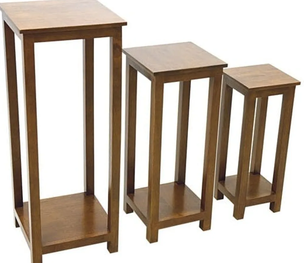 Sellettes En Métal|Tradition Sellette bois gigogne (lot de 3)