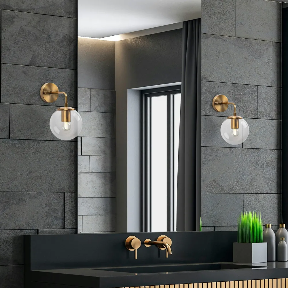 Suspensions / Lustres|ZURICH Suspension blanche contemporaine avec abat-jour doré