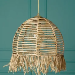 Suspensions / Lustres|OLTEN Suspension bohème durable avec franges, style cocooning