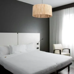 Suspensions / Lustres|AROSA Suspension bohème en jute – abat-jour naturel