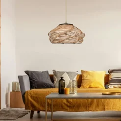 Suspensions / Lustres|OLTEN Suspension bohème forme ronde ø36 cm