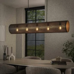 Suspensions / Lustres|Lampes À Poser·Lampe Style Industriel|RALF Suspension de table contemporaine forme tube