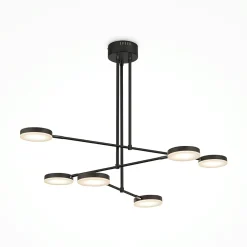 Suspensions / Lustres|OCALA Suspension design LED – 6 lampes disques orientables
