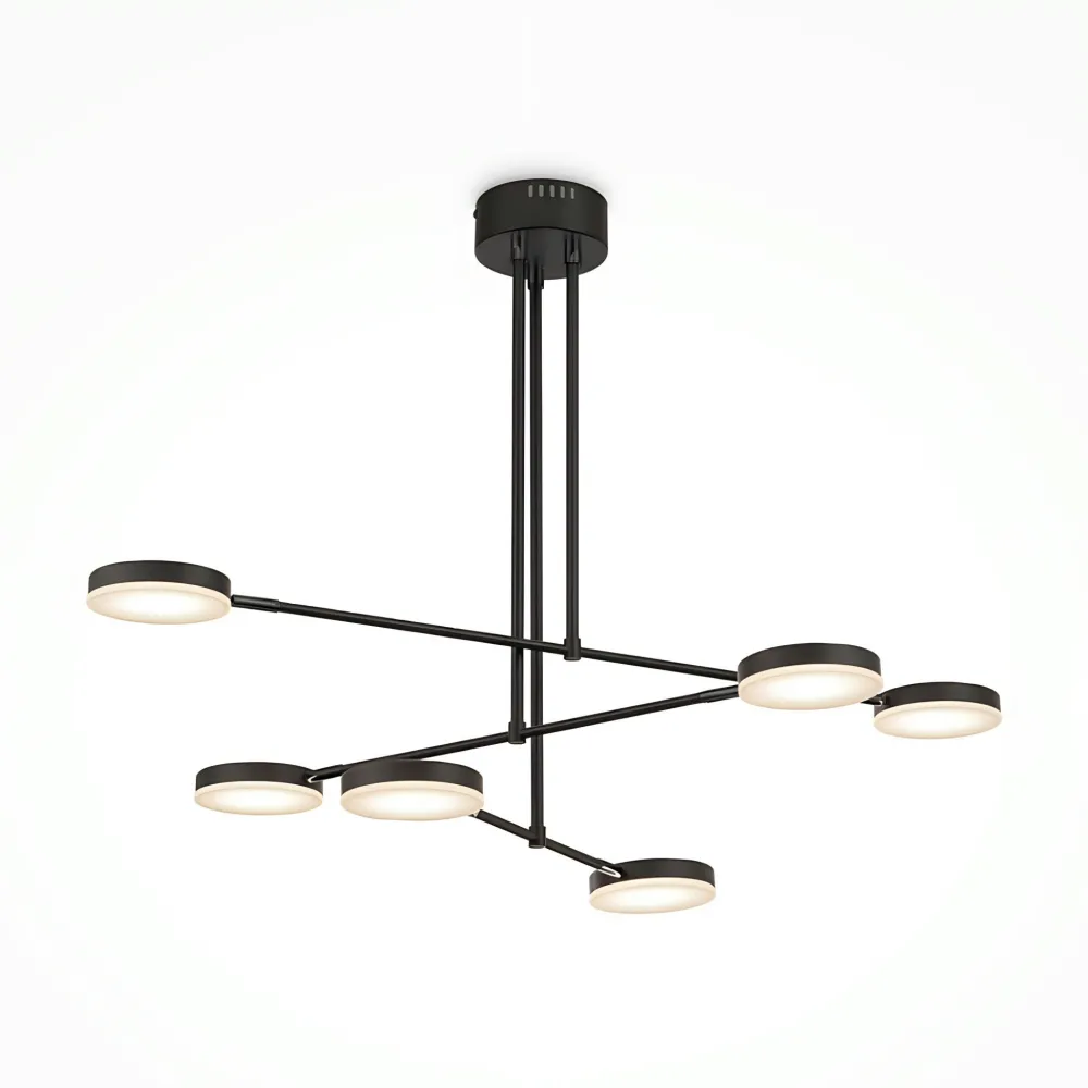 Suspensions / Lustres|OCALA Suspension design LED – 6 lampes disques orientables