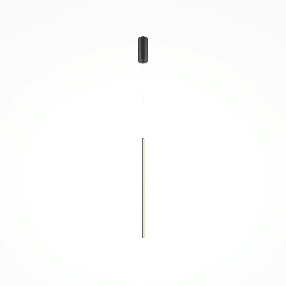 Suspensions / Lustres|SALEM Suspension design LED – barre horizontale noire 120 cm