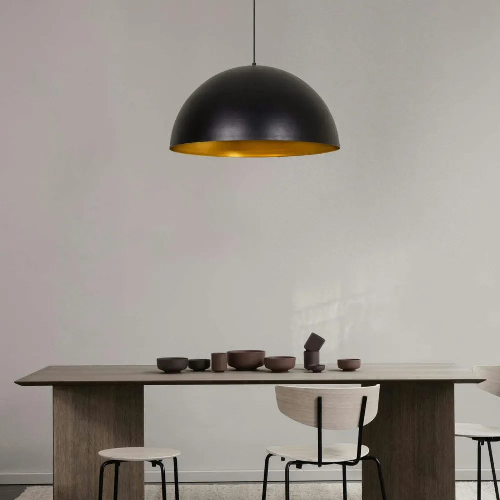 Suspensions / Lustres|NOVA Suspension en verre fumé – 3 formes