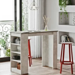 Suspensions / Lustres|CAMOGLI Suspension industrielle bois & corde - 3 ampoules