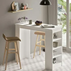 Suspensions / Lustres|CAMOGLI Suspension industrielle bois & corde - 3 ampoules