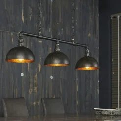 Suspensions / Lustres|Lampes À Poser·Lampe Style Industriel|RALF Suspension industrielle dôme