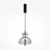 Suspensions / Lustres|NORA Suspension LED moderne - verre gris silhouette cloche