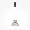 Suspensions / Lustres|NORA Suspension LED moderne - verre fumé silhouette cloche