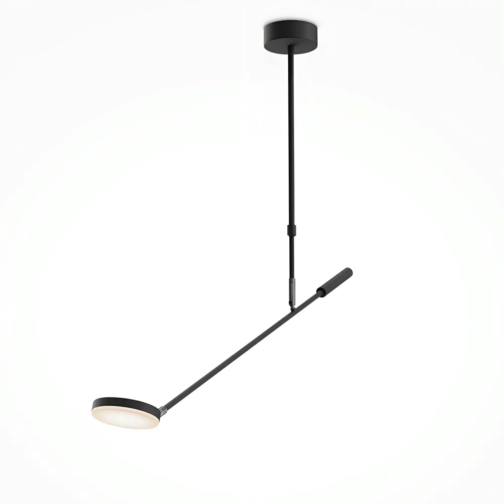 Suspensions / Lustres|OCALA Suspension noire LED – bras articulé avec 1 ampoule