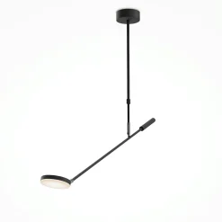 Suspensions / Lustres|OCALA Suspension noire LED – bras articulés avec 2 ampoules