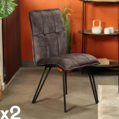 Univers Déco·Maison De Campagne|Tables À Manger Rectangulaires|DENVER Table à manger bois recyclé style campagne 140 cm