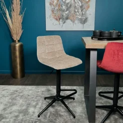 Tables À Manger Rondes|Tables À Manger En Céramique|BERGAME Table à manger en céramique noire mate forme ronde 140 cm