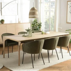 Tables À Manger Rectangulaires|Tables À Manger En Chêne|PANAMA Table à manger extensible 240/292 cm chêne clair