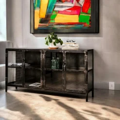 Tables À Manger Rectangulaires|Tables À Manger En Chêne|OKA Table à manger moderne piètement oblique chêne massif 200 cm