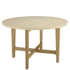 Tables À Manger Rondes|BRASILIA Table à manger ronde 120 cm plateau béton beige