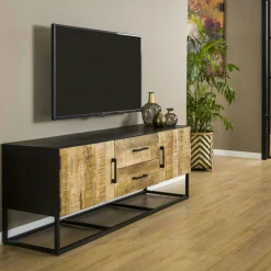 Tables Basses Carrées|Swing Table basse carrée style atelier