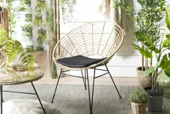 Tables Basses Rondes|Landaise Table basse contemporaine pieds graphiques